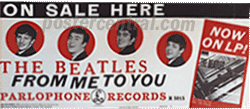 Beatles from me to you promo poster